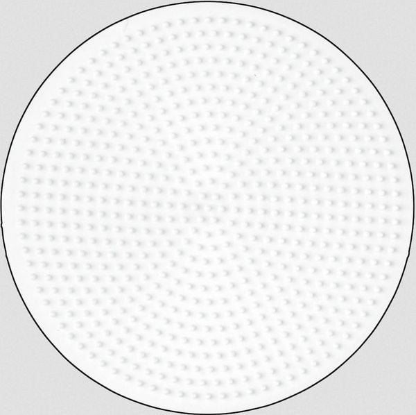 Produktbild: Hama&reg; B&uuml;gelperlen Stiftplatte gro&szlig;er Kreis.