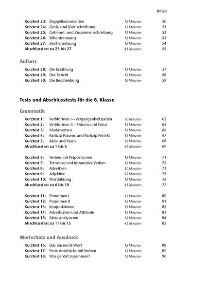 Produktbild: Fit in Test und Klassenarbeit &ndash; Deutsch 5./6. Klasse Gymnasium