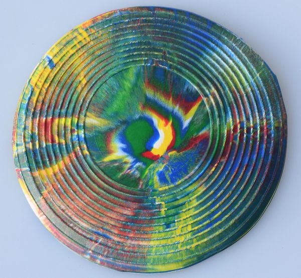 Produktbild: Flexible Wurfscheibe marmoriert 13 cm