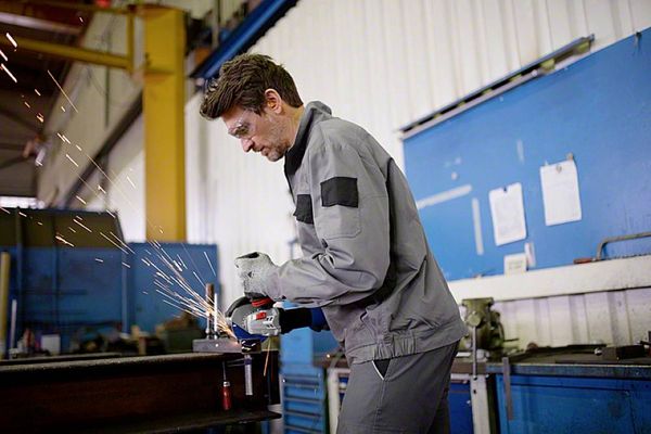 Produktbild: Bosch Professional GWS 17-125 S Inox 06017D0500 Winkelschleifer 125mm 1700W 230V