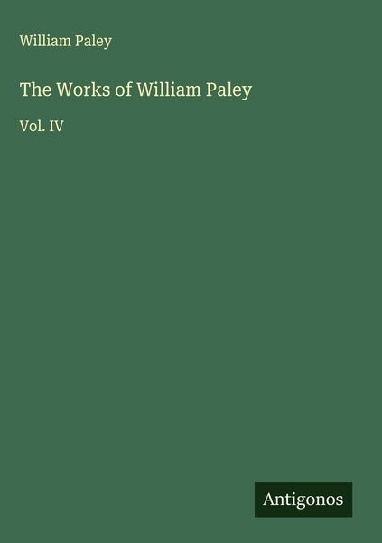 Produktbild: The Works of William Paley
