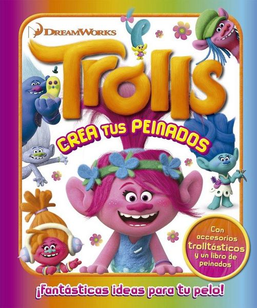 Produktbild: Trolls. Crea tus peinados : &iexcl;fant&aacute;sticas ideas para tu pelo!