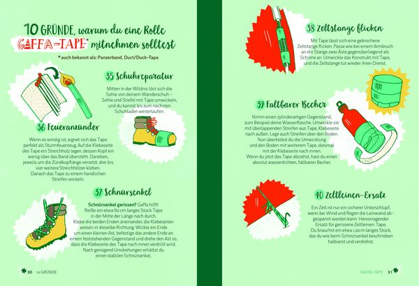 Produktbild: Auf alles vorbereitet, Lifehacks für draußen