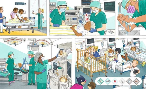 Was passiert in der Kinderklinik?