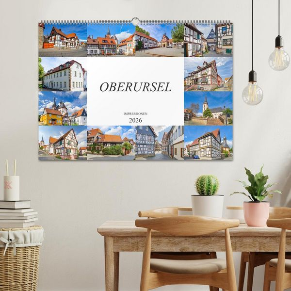 Produktbild: Oberursel Impressionen (Wandkalender 2026 DIN A2 quer), CALVENDO Monatskalender