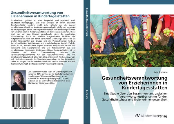 Produktbild: Gesundheitsverantwortung von Erzieherinnen in Kindertagesst&auml;tten