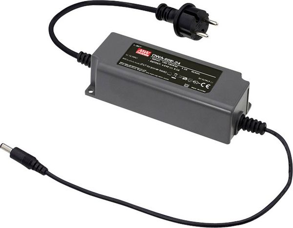 Produktbild: Mean Well MW OWA-60E-20 Tischnetzteil, Festspannung 20 V/DC 3A 60W