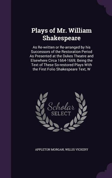 Produktbild: Plays of Mr. William Shakespeare