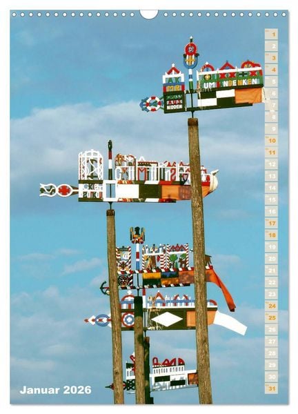 Produktbild: Kurische Nehrung &ndash; Am langen, weichen Ostsee-Strand (Wandkalender 2026 DIN A3 hoch), CALVENDO Monatskalender
