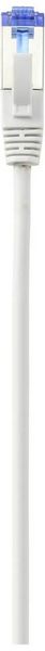 Produktbild: Renkforce RF-5266144 RJ45 Patchkabel CAT 6a S/FTP 5.00 m Grau Slimline, Flexibel, mit Rastnasenschutz, Flammwidrig 1 St.