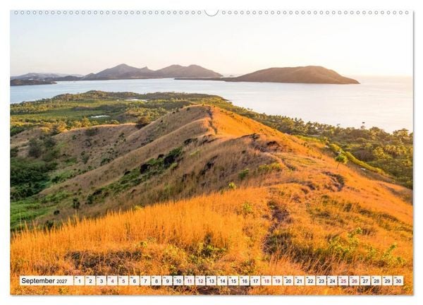 Produktbild: Summer Paradise Fiji (Wandkalender 2027 DIN A2 quer), CALVENDO Monatskalender