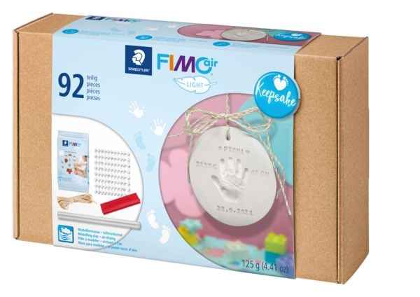Produktbild: STAEDTLER FIMO Modelliermasse FIMOair Set Keepsake 92 Teile