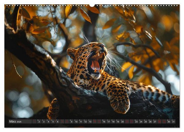 Produktbild: Ansteckend m&uuml;de! (hochwertiger Premium Wandkalender 2026 DIN A2 quer), Kunstdruck in Hochglanz