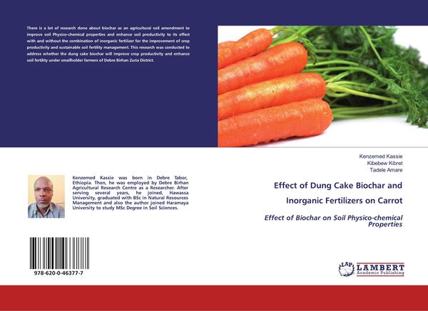Produktbild: Effect of Dung Cake Biochar and Inorganic Fertilizers on Carrot