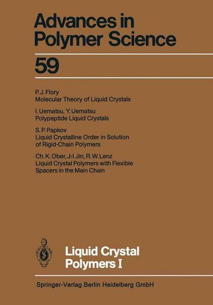Produktbild: Liquid Crystal Polymers I