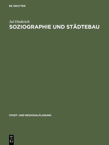 Produktbild: Soziographie und St&auml;dtebau