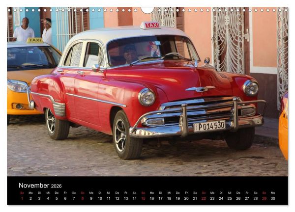 Produktbild: Oldtimertr&auml;ume auf KUBA (Wandkalender 2026 DIN A3 quer), CALVENDO Monatskalender