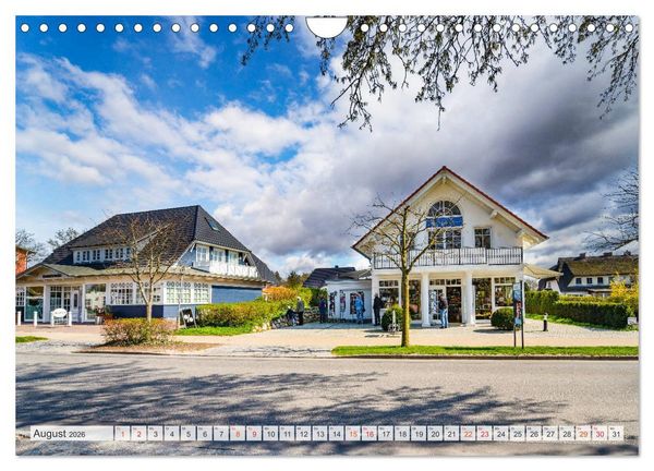 Produktbild: Ahrenshoop Impressionen (Wandkalender 2026 DIN A4 quer), CALVENDO Monatskalender
