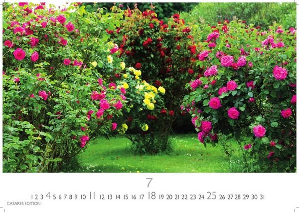 Produktbild: Gartenparadiese Kalender 2027- Der Kalender f&uuml;r alle, die G&auml;rten lieben - Wandkalender | Gartenkalender | Fotokalender Naturkalender 50x35cm