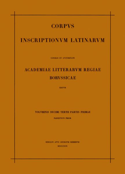 Produktbild: Inscriptiones Aquitaniae et Lugdunensis