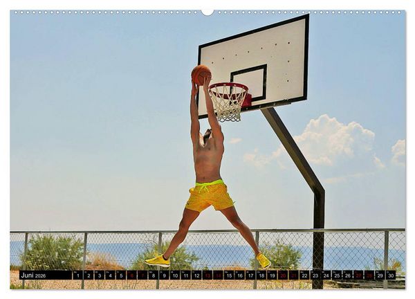 Produktbild: Trendsport Basketball (Wandkalender 2026 DIN A2 quer), CALVENDO Monatskalender