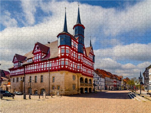 Produktbild: CALVENDO Puzzle Altes Rathaus 1000 Teile Lege-Gr&ouml;&szlig;e 64 x 48 cm Foto-Puzzle Bild von Dirk Meutzner