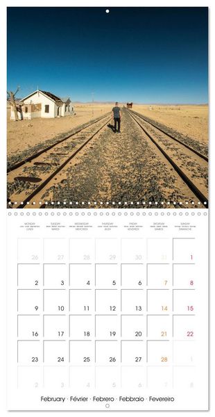Produktbild: Namibian desert (Wall Calendar 2026 12 &times; 12 Inch) CALVENDO 12 Month Wall Calendar