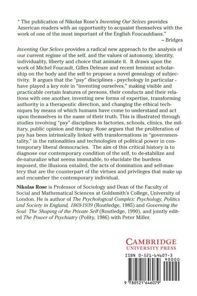 Produktbild: Inventing Our Selves