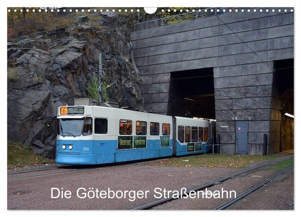 Die Göteborger Straßenbahn (Wandkalender 2026 DIN A3 quer), CALVENDO Monatskalender