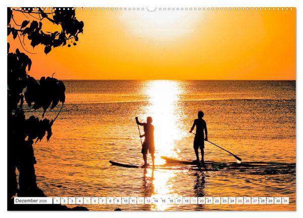 Produktbild: Stand-Up-Paddling SUP (Wandkalender 2026 DIN A2 quer), CALVENDO Monatskalender