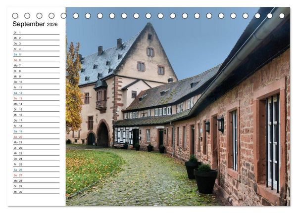Produktbild: Herrliches Hessen - B&uuml;dingen (Tischkalender 2026 DIN A5 quer), CALVENDO Monatskalender