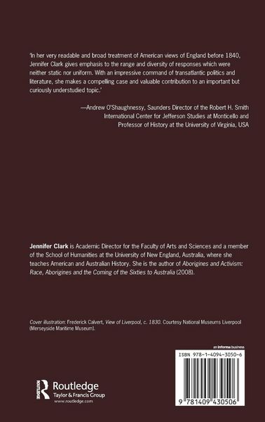 Produktbild: The American Idea of England, 1776-1840