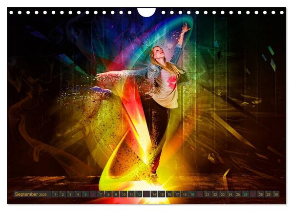 Produktbild: HipHopDance (Wandkalender 2026 DIN A4 quer), CALVENDO Monatskalender