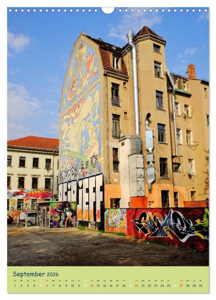 Produktbild: Dresdner Szenenviertel Neustadt (Wandkalender 2026 DIN A3 hoch), CALVENDO Monatskalender