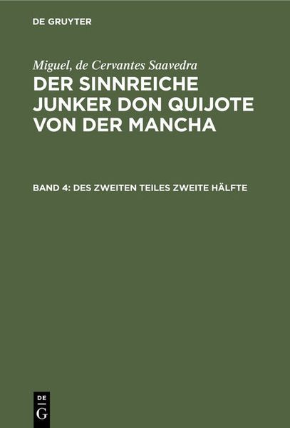 Produktbild: Des zweiten Teiles zweite H&auml;lfte