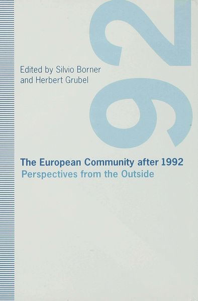 Produktbild: The European Community after 1992