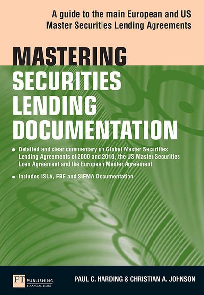Produktbild: Mastering Securities Lending Documentation