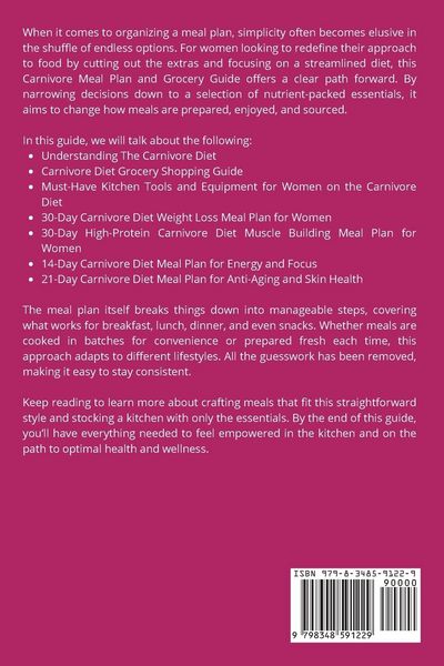 Produktbild: Carnivore Diet for Women