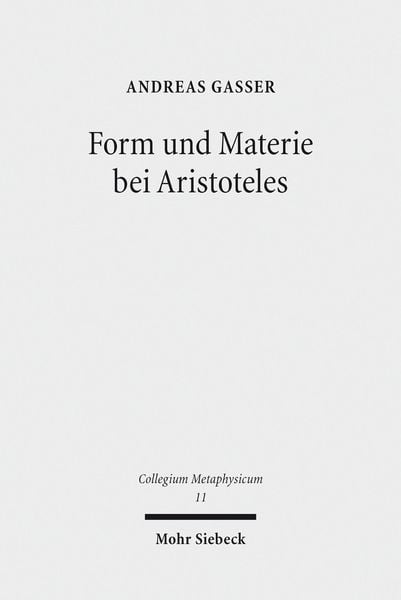 Produktbild: Form und Materie bei Aristoteles