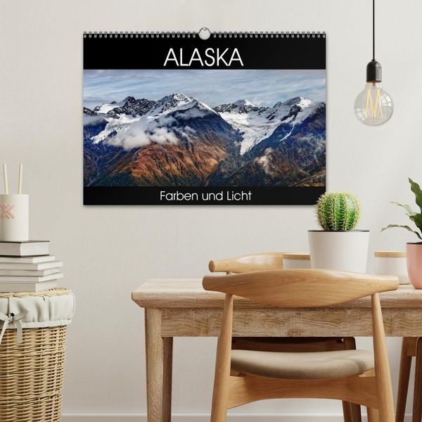 Produktbild: Alaska - Farben und Licht (Wandkalender 2026 DIN A3 quer), CALVENDO Monatskalender