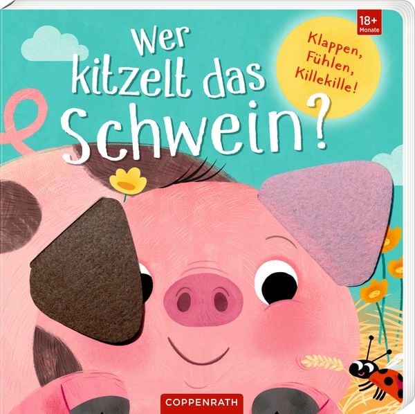 Wer kitzelt das Schwein? (Fühlen&begreifen), Gebundene Ausgabe von Malgorzata Detner, Coppenrath Verlag GmbH & Co. KG, 978-3-649-64876-5