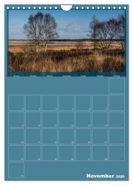 Produktbild: Worpswede - K&uuml;nstlerdorf unter weitem Himmel (Wandkalender 2026 DIN A4 hoch), CALVENDO Monatskalender