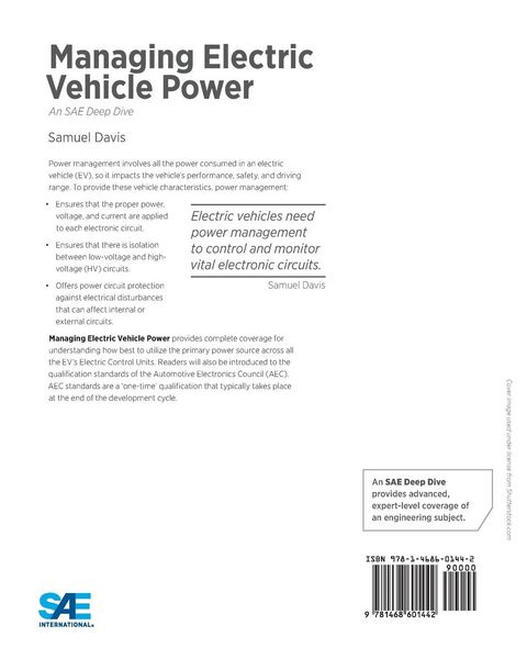 Produktbild: Managing Electric Vehicle Power