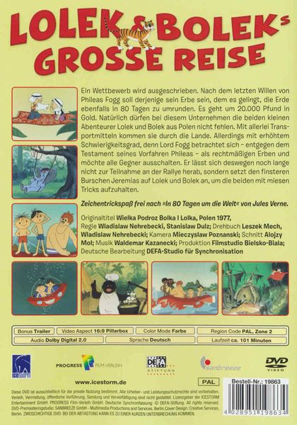 Produktbild: Lolek & Boleks gro&szlig;e Reise