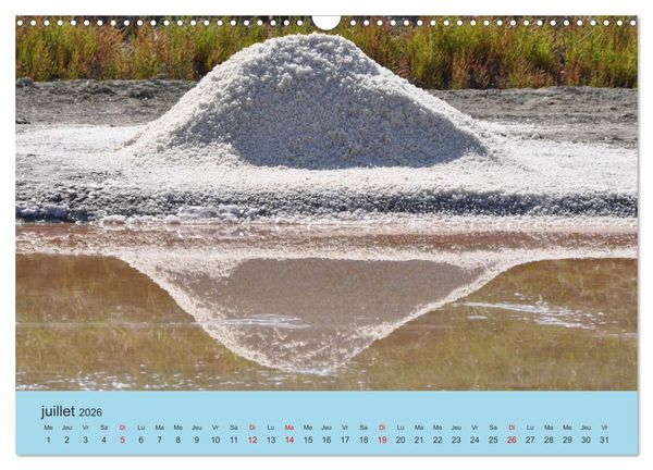 Produktbild: La Charente Maritime, des paysages entre terre et mer (Calendrier mural 2026 DIN A3 vertical), CALVENDO calendrier mensuel
