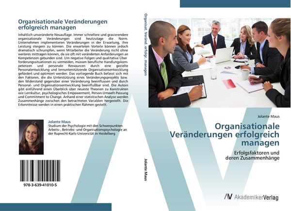 Produktbild: Organisationale Ver&auml;nderungen erfolgreich managen