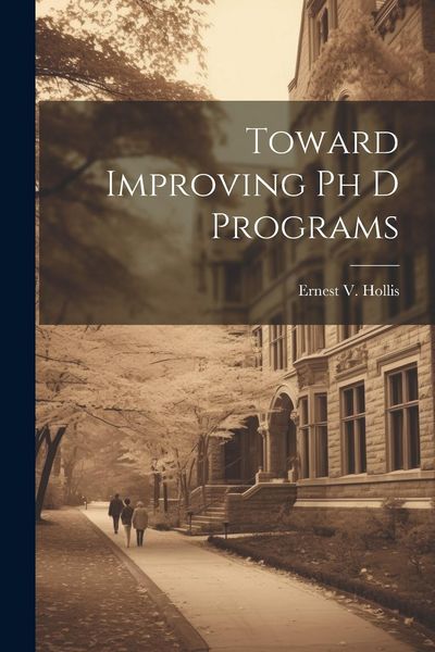Produktbild: Toward Improving Ph D Programs