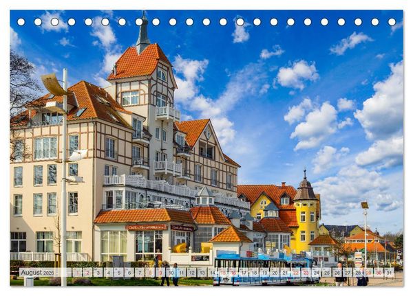 Produktbild: Mecklenburg Vorpommern Impressionen (Tischkalender 2026 DIN A5 quer), CALVENDO Monatskalender