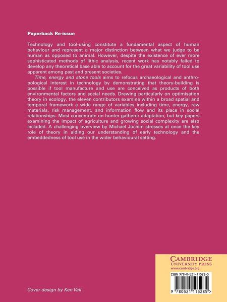 Produktbild: Time, Energy and Stone Tools