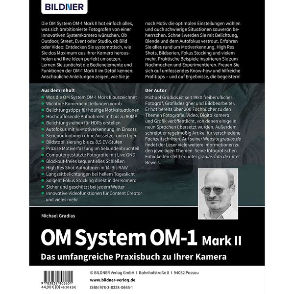 Produktbild: OM System OM-1 Mark II: Das umfangreiche Praxisbuch zu Ihrer Profi-Kamera